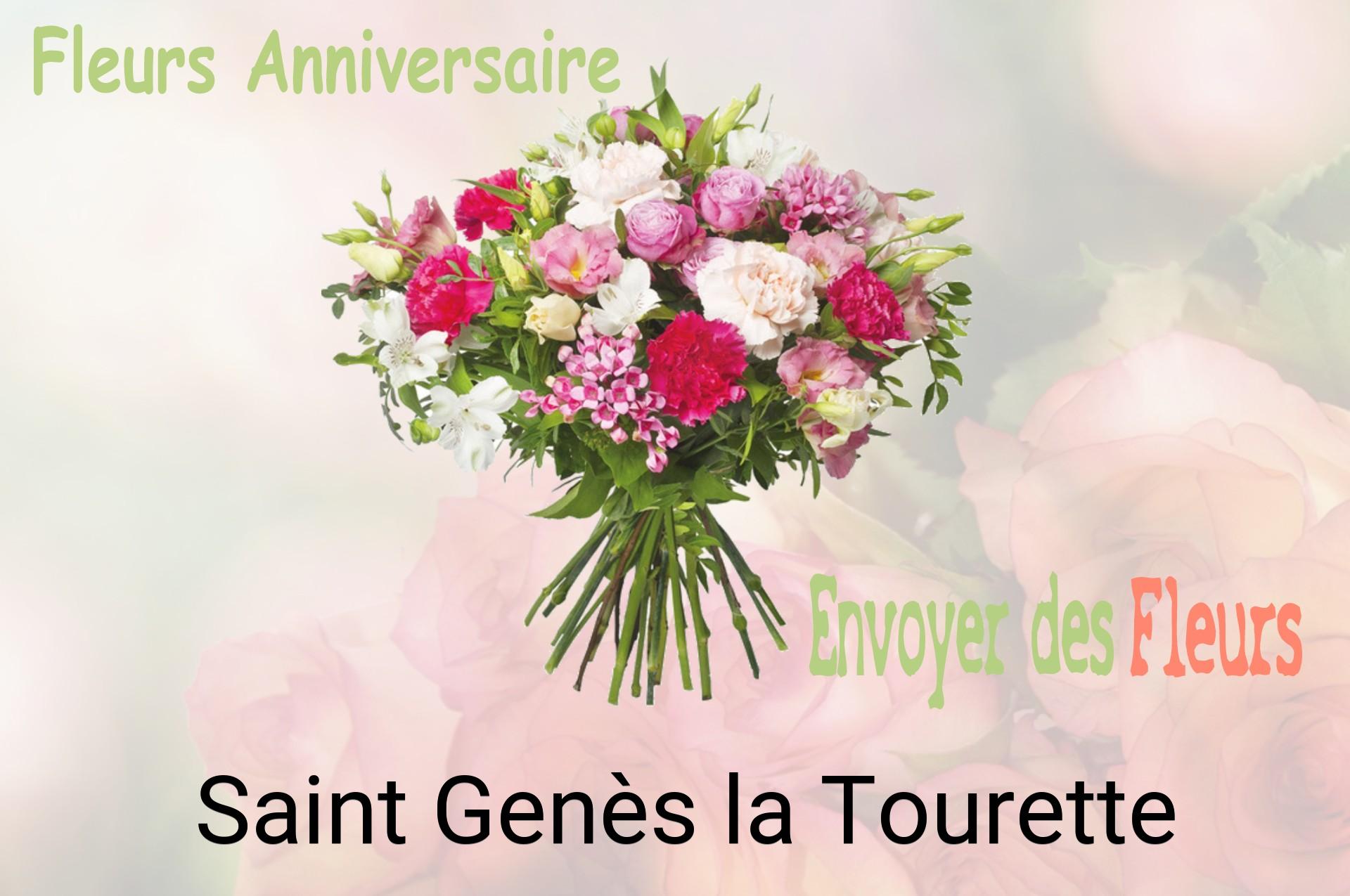 Bouquet de fleurs d’anniversaire livré à Saint-Genès-la-Tourette