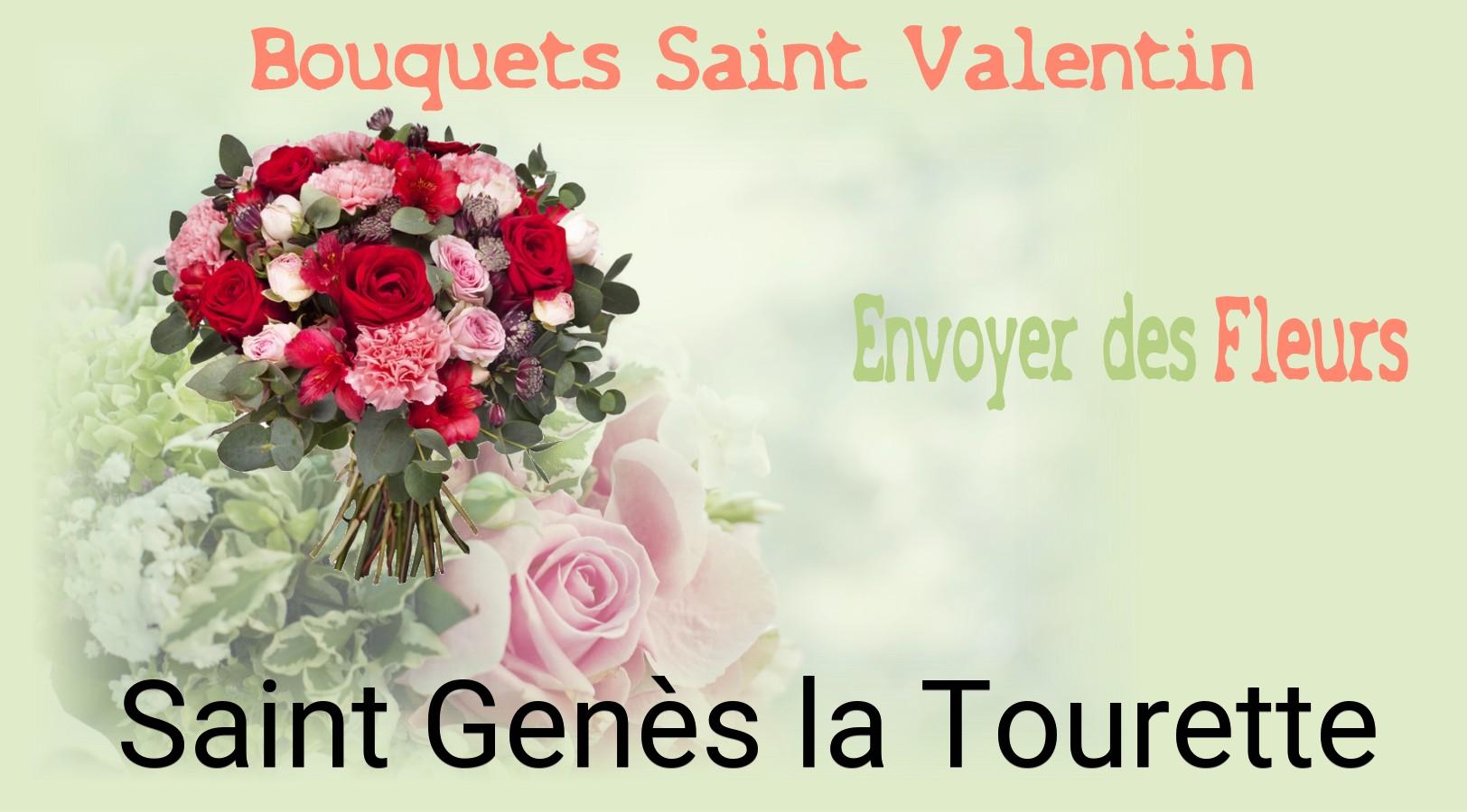 Roses de Saint-Valentin livrées à Saint-Genès-la-Tourette